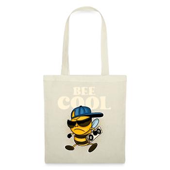 Bee Cool Biene - Stoffbeutel - Natur - Vorne