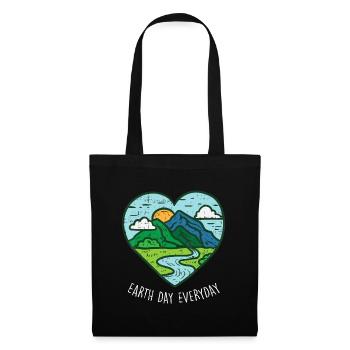 Earth Day Everyday April 22nd Environmentalist Gif - Tote Bag - black - Front
