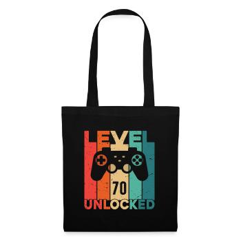 Level 70 Unlocked - Tote Bag - black - Front