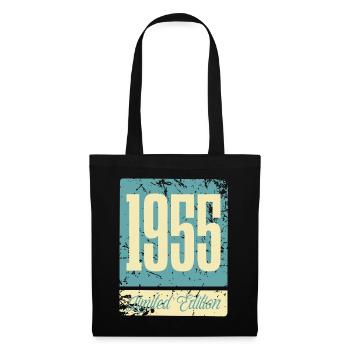 1955 Anniversaire de naissance Année de naissance - Sac en tissu - noir - Devant