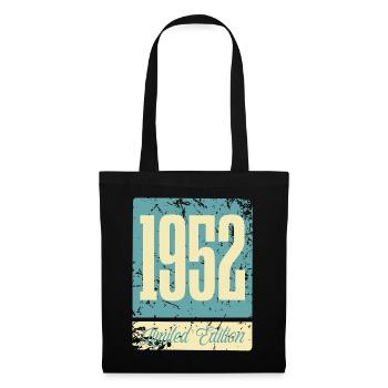 1952 Anniversaire de naissance Année de naissance - Sac en tissu - noir - Devant