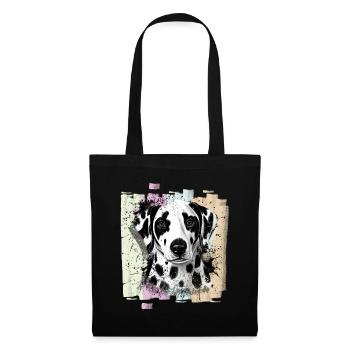 Dalmatian dog - Tote Bag - black - Front