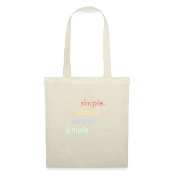 simple shirt design - simple - Tote Bag - nature - Front
