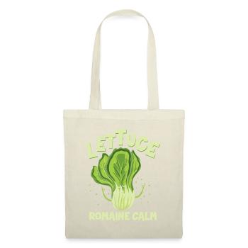 Lettuce Romaine Calm Mindfulness Vegan Yoga Lover - Tote Bag - nature - Front
