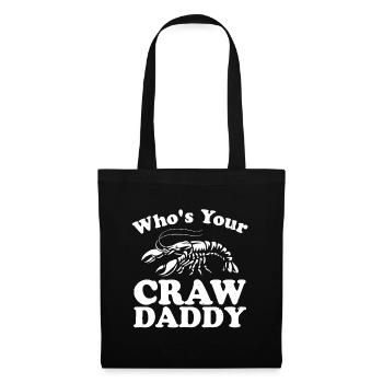 Who's Your Crawdaddy Funny Crawfish Boil Mardi Gra - Tote Bag - black - Front