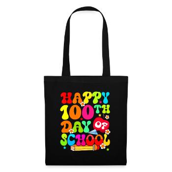 100th Day Of School Teachers Costume 100 Days Stud - Tote Bag - black - Front