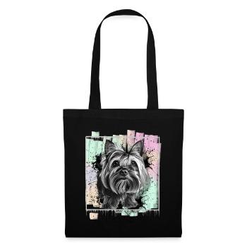 Yorkshire Terrier Yorkie - Tote Bag - black - Front