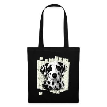 Dalmatian dog - Tote Bag - black - Front