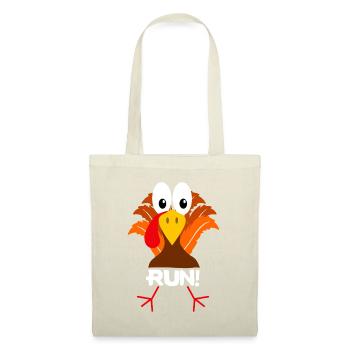 Turkey Costume Adult Running Face Turkey Trotsport - Tote Bag - nature - Front