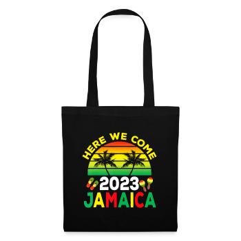 Jamaica 2023 Here We Come Matching Family Dream Va - Tote Bag - black - Front