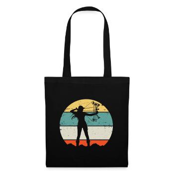 Bow Hunting Archeryautonomousindigenoussurvivalhum - Tote Bag - black - Front
