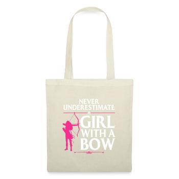 Funny Archery Design For Girls Women Bowhunter - Tote Bag - nature - Front