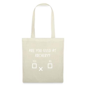 Are you good at Archery Yes No - Archery Joke - Tote Bag - nature - Front