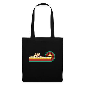 Curler glissant Curling Retro Curling - Sac en tissu - noir - Devant
