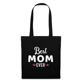 Meilleure fête des mères de tous les temps - Sac en tissu - noir - Devant