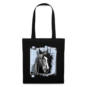 Horse - Tote Bag - black - Front