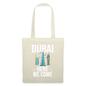 Dubai Vereinigte Arabische Emirate Vereinigte Arabische Emirate Städtereise Skyline M - Stoffbeutel - Natur - Vorne