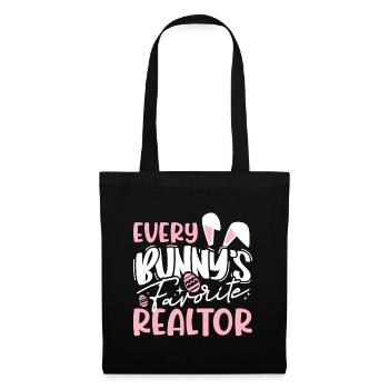 Realtor Easter Real Estate Agent - Tote Bag - black - Front