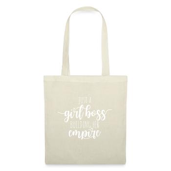 Just A Girl Building Her Empire Female Success Gi - Tote Bag - nature - Front