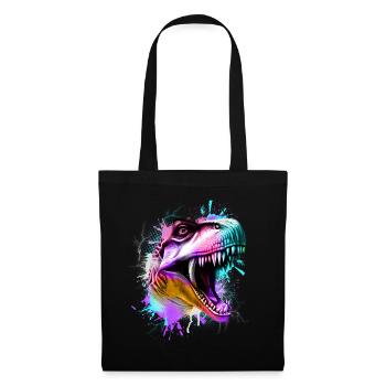 T Rex Bunt - Tote Bag - black - Front