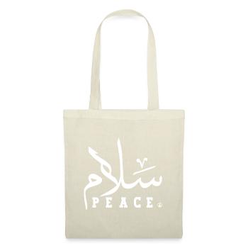 Salam Peace Arabic Calligraphy, Ramadan, Muslim Ma - Tote Bag - nature - Front
