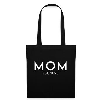 Maman est 2023 Promu Maman 2023 - Sac en tissu - noir - Devant