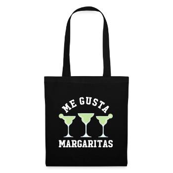 Me Gusta Margaritas - Cinco de Mayo Mai Fünftes Baby - Stoffbeutel - Schwarz - Vorne