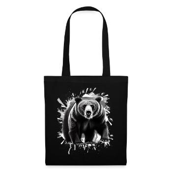 Bear - Tote Bag - black - Front