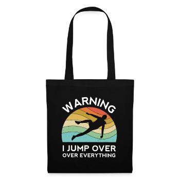 Parkour Free Running Training Traceur Retro Boys S - Sac en tissu - noir - Devant