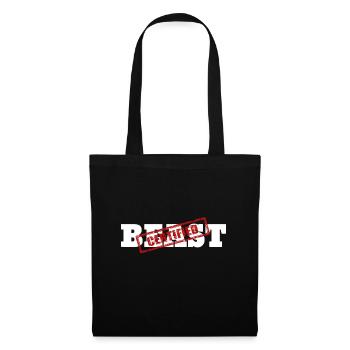 Certifié BEAST Athletic Workout Fitness - Sac en tissu - noir - Devant