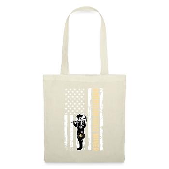 Golden US Flag for American Gold Miner - Tote Bag - nature - Front
