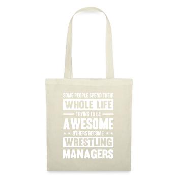 Cadeaux de directeur de lutte Drôle de manager de sécuritéstage m - Sac en tissu - nature - Devant