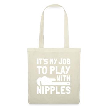 Funny Plumber Art pour hommes Femmes Steamfitter Plumbi - Sac en tissu - nature - Devant