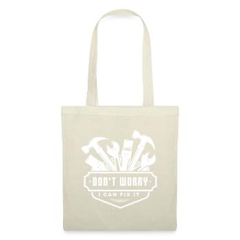 Handyman Funny Don't Worry I Can Fix It Plumber El - Tote Bag - nature - Front