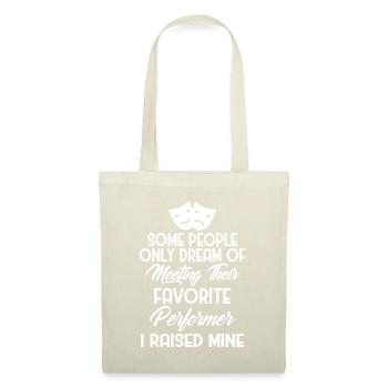 Cadeau pour les parents d’acteurs et d’actrices Drame Maman - Sac en tissu - nature - Devant