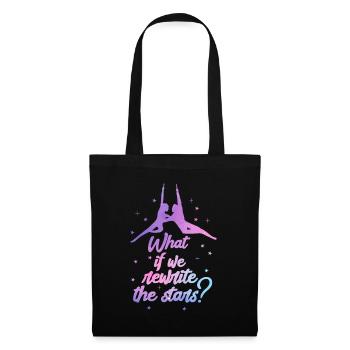 What If We Rewrite The Stars Circus Carnival Funny - Tote Bag - black - Front