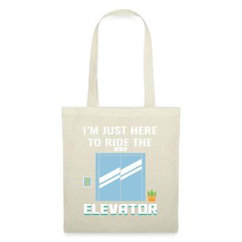 Elevator Mechanic Engineer Funny Jersey - Tote Bag - nature - Front