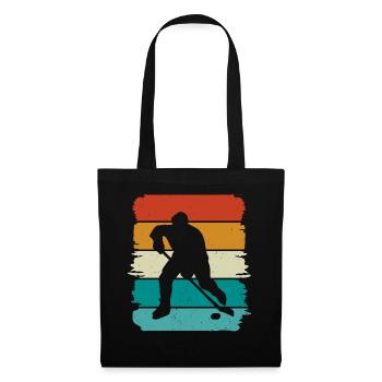 Eishockey Hockey sur glace - Sac en tissu - noir - Devant