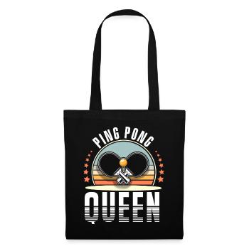 Ping-pong - Sac en tissu - noir - Devant