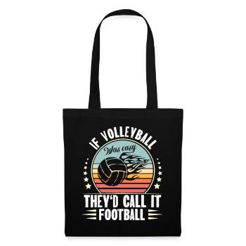 Volleyball - Tote Bag - black - Front