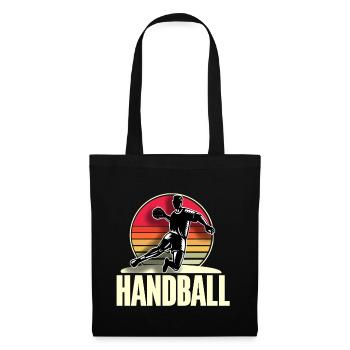 Handballeur Handballeur - Sac en tissu - noir - Devant
