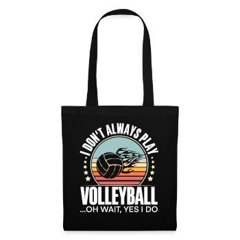 Volleyball - Tote Bag - black - Front