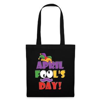 Happy April Fool's Day - April Fools Day 2023 Joke - Tote Bag - black - Front