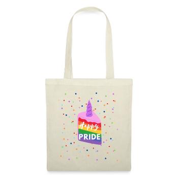 Happy Pride - L’amour est l’amour - Sac en tissu - nature - Devant