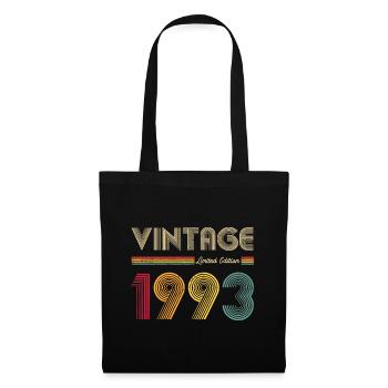 Millésime 1993 Hommes Femmes 30e anniversaire 30 ans G - Sac en tissu - noir - Devant