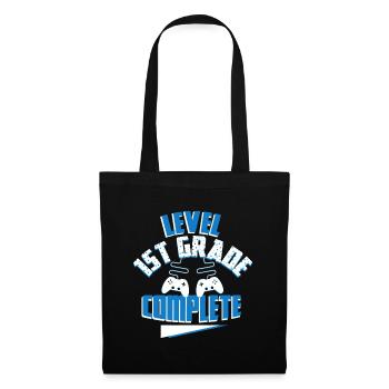 Last Day Of School Level 1st Grade Complete Gamer - Tote Bag - black - Front