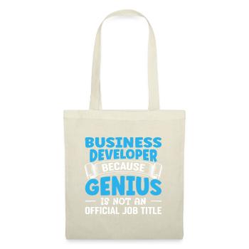 Business Development Genius Manager Developerillum - Tote Bag - nature - Front