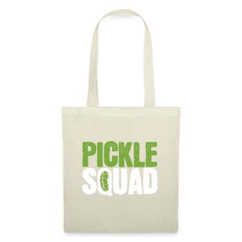 Cornichon Concombre Vegan Squad Green Grocer - Sac en tissu - nature - Devant
