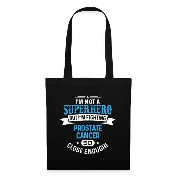 Prostate Cancer Awareness Ribbon - Tote Bag - black - Front