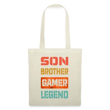 Gaming-Geschenke für Teenager-Jungen 8-16 Jahre alt Gamerb - Stoffbeutel - Natur - Vorne